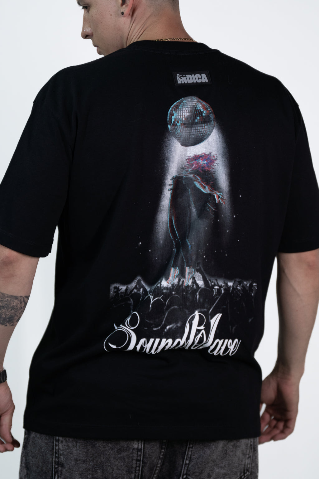 Camiseta Oversize Music lifts you up