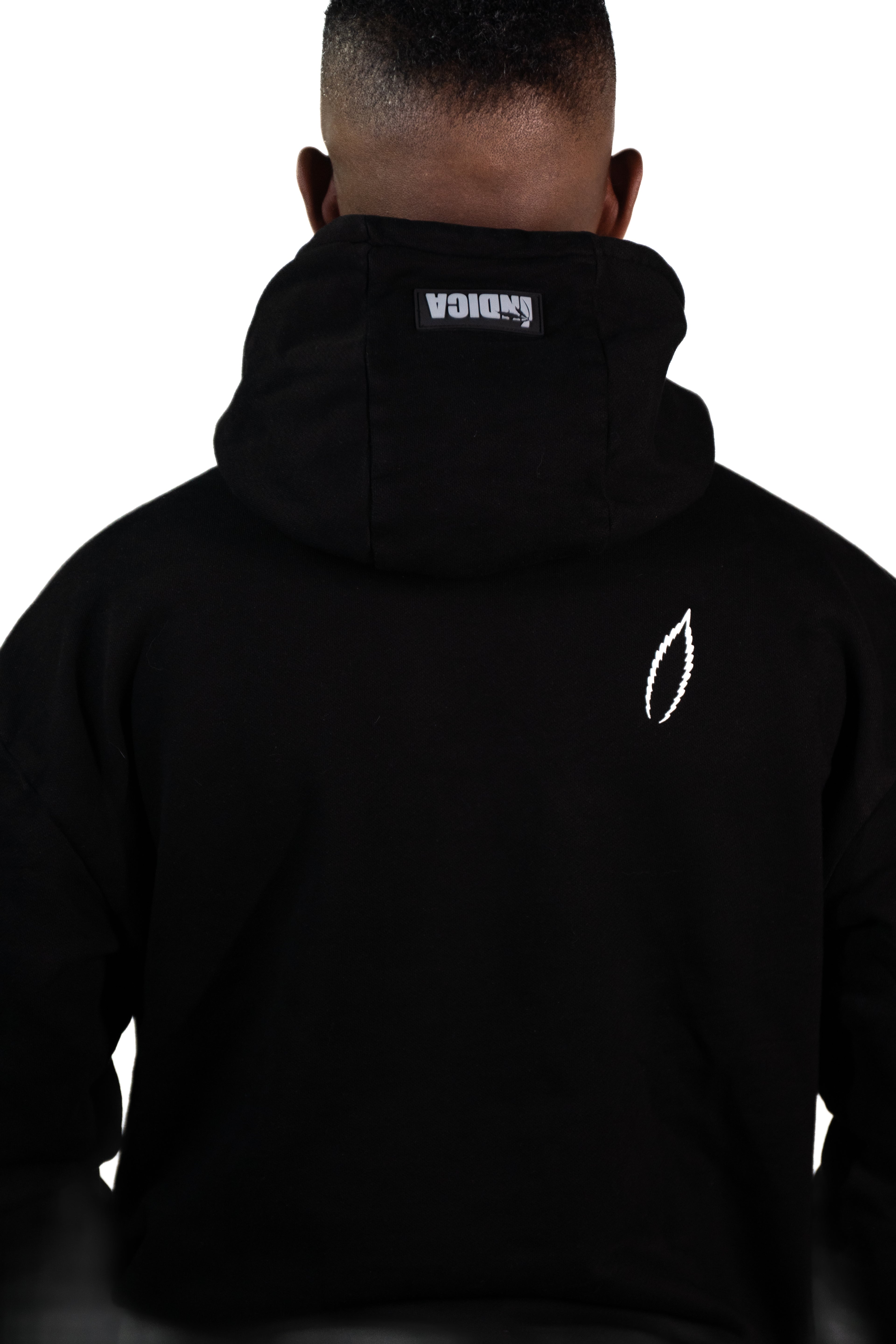 Hoodie oversize indica black company