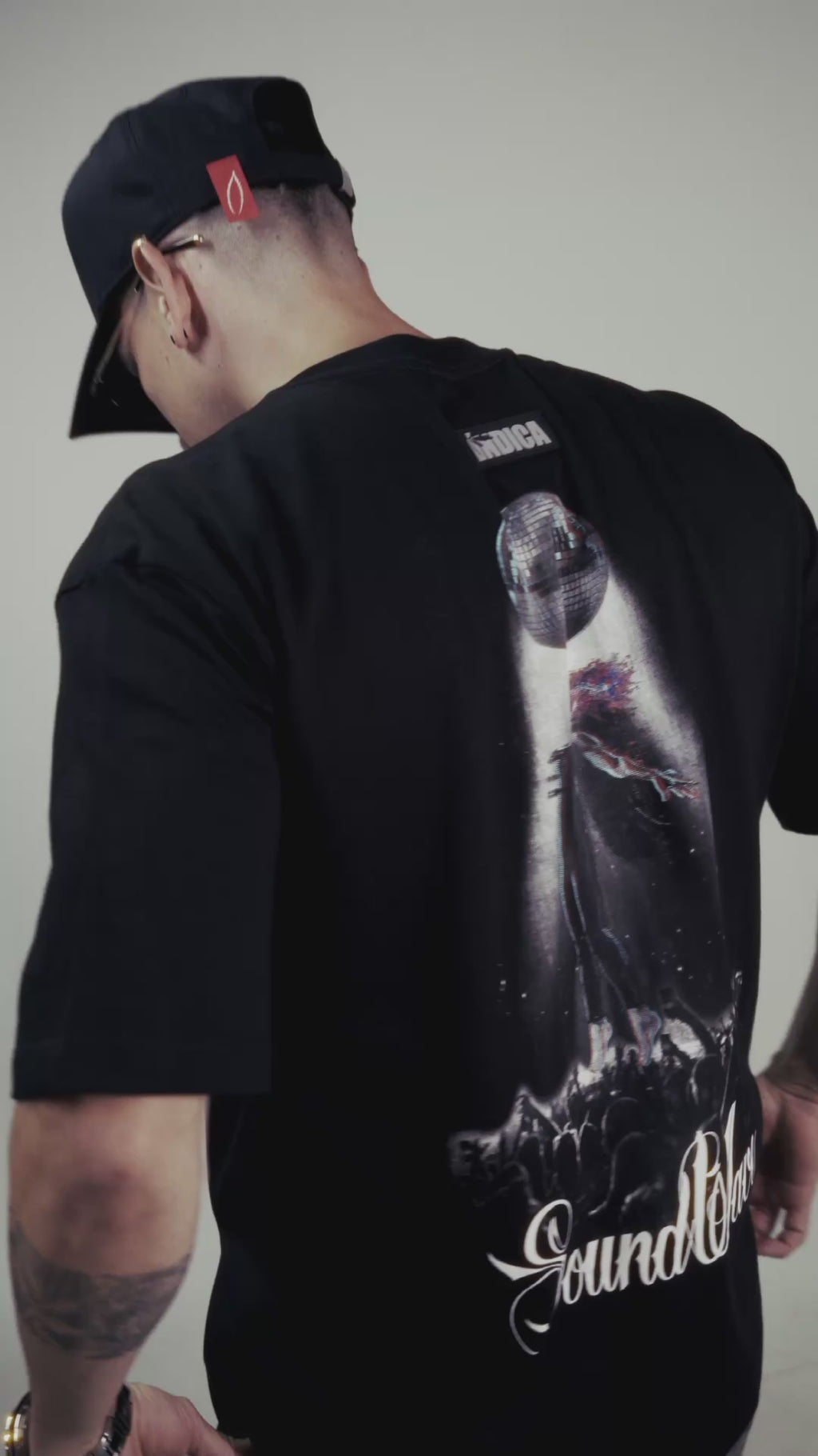 Camiseta Oversize Music lifts you up